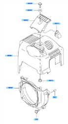 kbh43a cow-handle-brushcutters part diagram