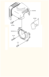 kbh43a cow-handle-brushcutters part diagram