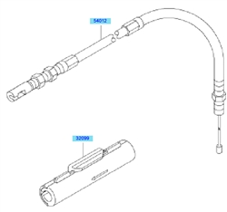 kbh43a cow-handle-brushcutters part diagram