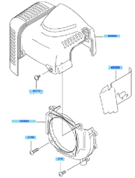 kbh43a cow-handle-brushcutters part diagram