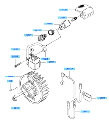 kbh45b cow-handle-brushcutters part diagram