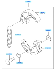 kbh45b cow-handle-brushcutters part diagram