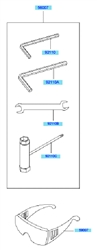 kbh45b cow-handle-brushcutters part diagram