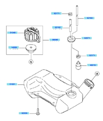 kbh45b cow-handle-brushcutters part diagram