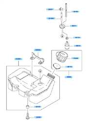 kbh48a cow-handle-brushcutters part diagram