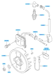 kbh48a cow-handle-brushcutters part diagram