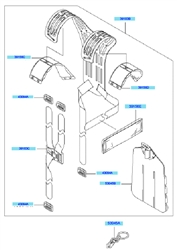 kbh48a cow-handle-brushcutters part diagram