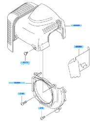 kbh48a cow-handle-brushcutters part diagram