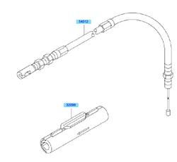 kbh48a cow-handle-brushcutters part diagram