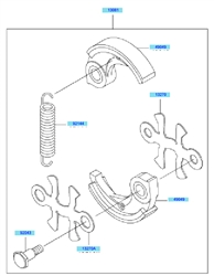 kbh48a cow-handle-brushcutters part diagram