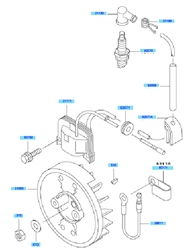 kbh48a cow-handle-brushcutters part diagram