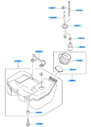 kbh48a cow-handle-brushcutters part diagram