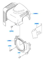 kbh48b cow-handle-brushcutters part diagram
