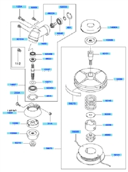 kbl23a loop-handle-brushcutters part diagram