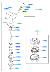 kbl23a loop-handle-brushcutters part diagram