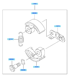 kbl23a loop-handle-brushcutters part diagram