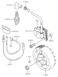 kbl26a loop-handle-brushcutters part diagram