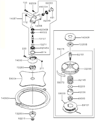 kbl26a loop-handle-brushcutters part diagram