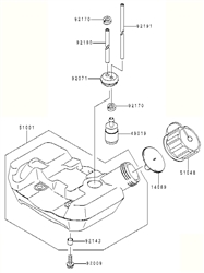 kbl26a loop-handle-brushcutters part diagram