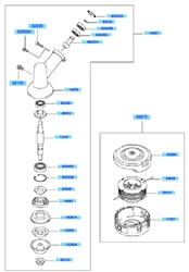 kbl27a loop-handle-brushcutters part diagram