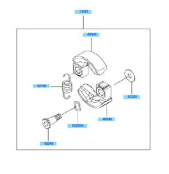 kbl27a loop-handle-brushcutters part diagram