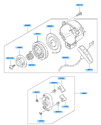 kbl27a loop-handle-brushcutters part diagram