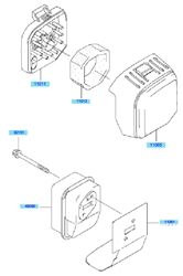 kbl27a loop-handle-brushcutters part diagram