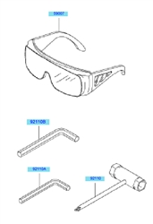 kbl27a loop-handle-brushcutters part diagram