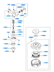 kbl27a loop-handle-brushcutters part diagram