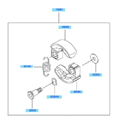 kbl27s loop-handle-brushcutters part diagram