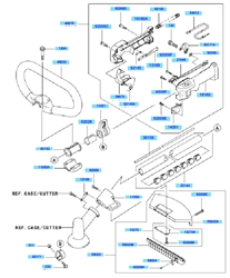 kbl27s loop-handle-brushcutters part diagram