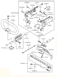 kbl34a loop-handle-brushcutters part diagram