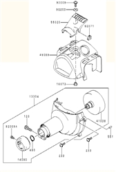 kbl34a loop-handle-brushcutters part diagram