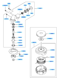 kbl34a loop-handle-brushcutters part diagram