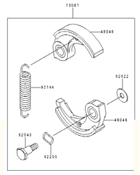 kbl34a loop-handle-brushcutters part diagram