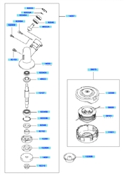 kbl35a loop-handle-brushcutters part diagram