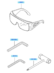 kbl35a loop-handle-brushcutters part diagram