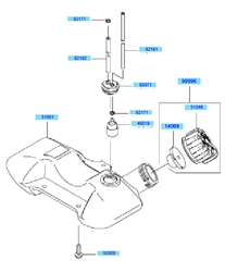 kbl35a loop-handle-brushcutters part diagram