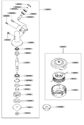 kbl35a loop-handle-brushcutters part diagram