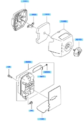 kbl35a loop-handle-brushcutters part diagram
