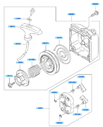 kbl43a loop-handle-brushcutters part diagram