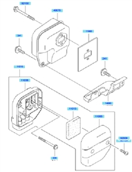 kbl43a loop-handle-brushcutters part diagram
