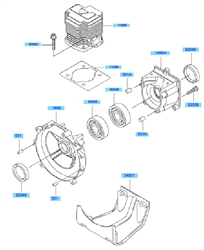 kbl43a loop-handle-brushcutters part diagram