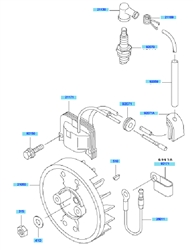 kbl43a loop-handle-brushcutters part diagram