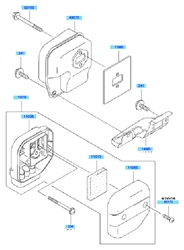 kbl43a loop-handle-brushcutters part diagram