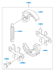 kbl43a loop-handle-brushcutters part diagram