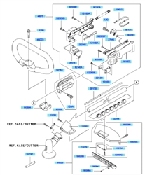 kbl43a loop-handle-brushcutters part diagram