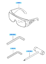 kbl43a loop-handle-brushcutters part diagram