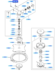 kbl43a loop-handle-brushcutters part diagram