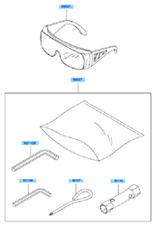 kbl43a loop-handle-brushcutters part diagram